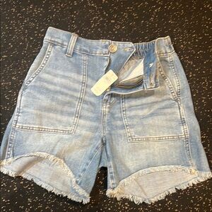 Aerie Light Blue Denim Women's Shorts NWT